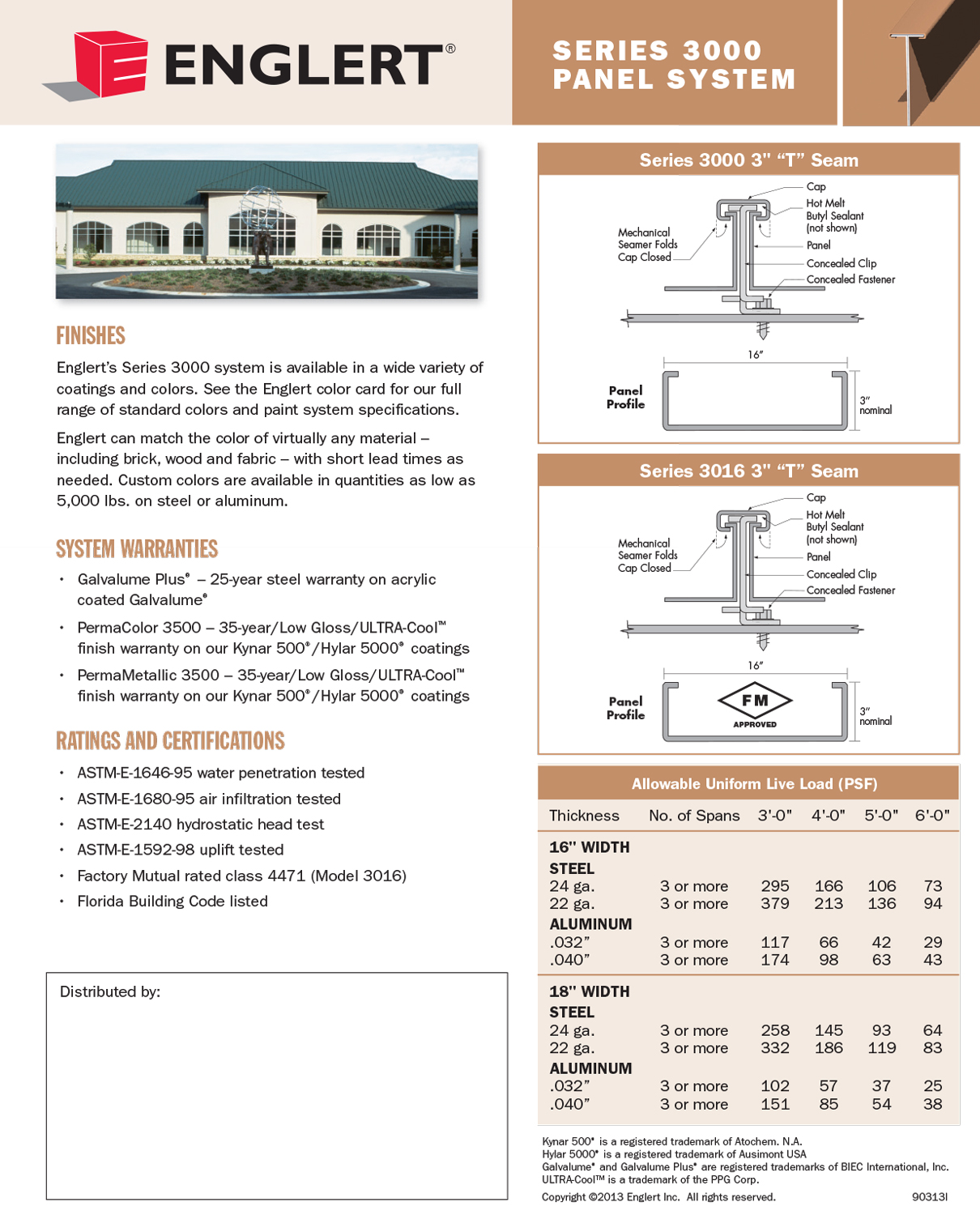 US Metal Roofing Metal Roof Product Specs