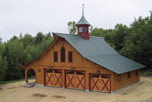 metal roof installation