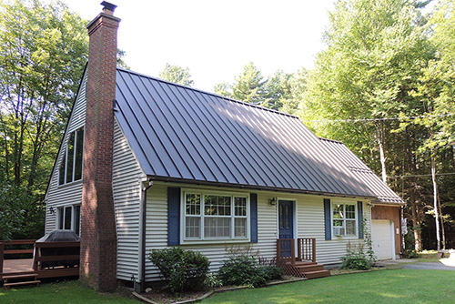 metal roof installation